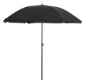 Parasoll Miami Ø160 cm UV50 svart - Sunlife